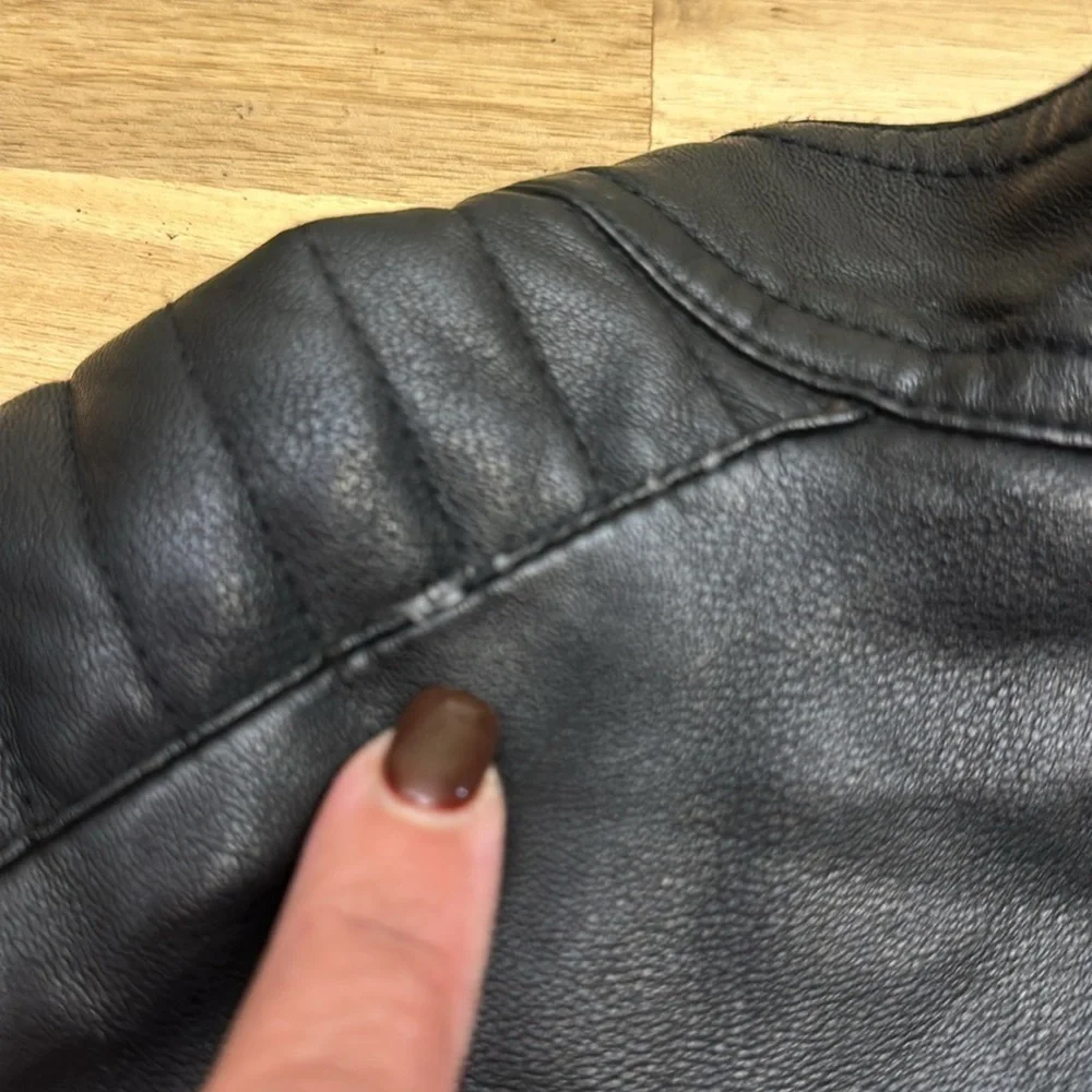 AMERICAN CULTURE faux leather jacket